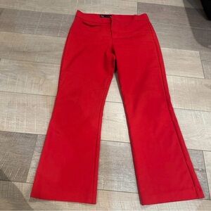Zara Red Dress Pants